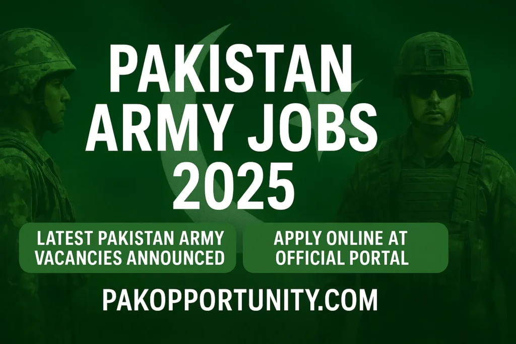 Pakistan Army Jobs