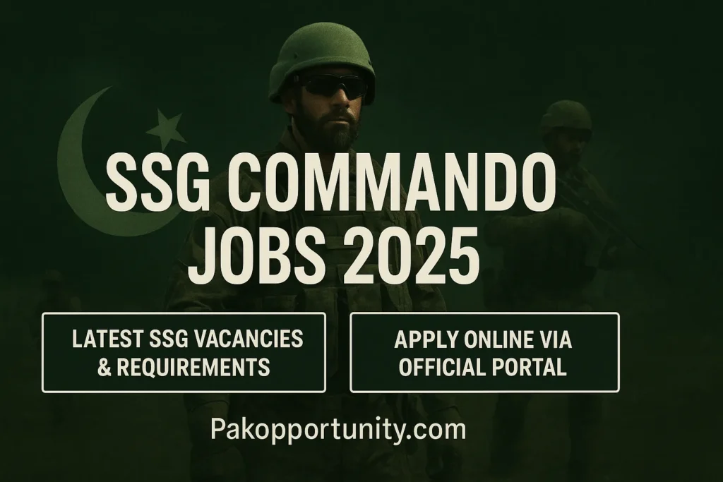 SSG Commando Jobs