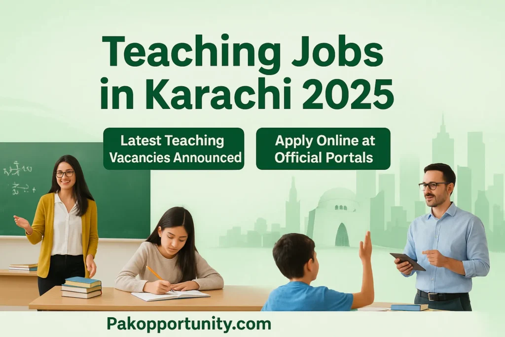Teaching Jobs in Karachi