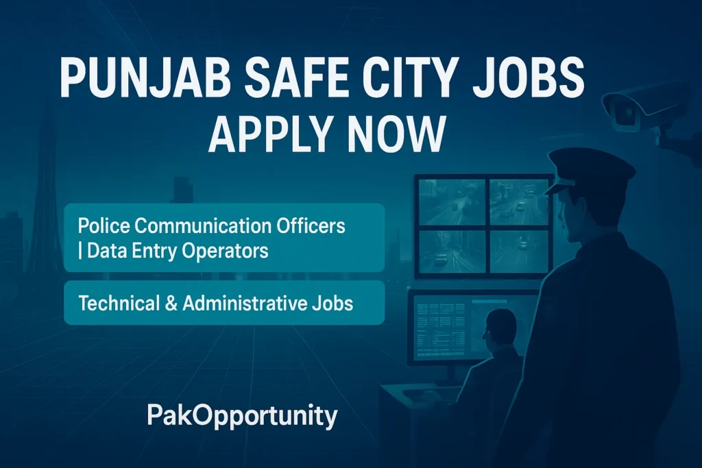 Punjab Safe City Jobs