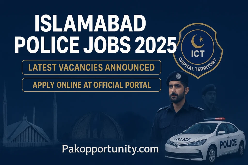 Islamabad Police Jobs