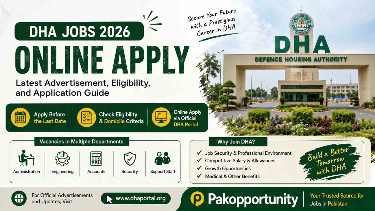 DHA Jobs 2026